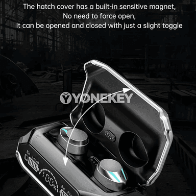 TWS M41 simsiz Bluetooth gulaklyklar, LED displeýli