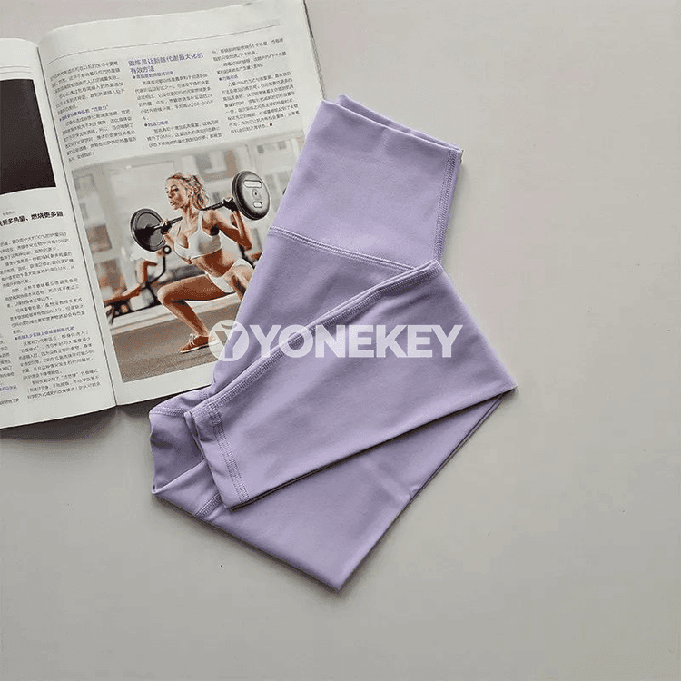 Zenanlar üçin ýokary billi sport leggins – ýumşak, dem alýan, elastik