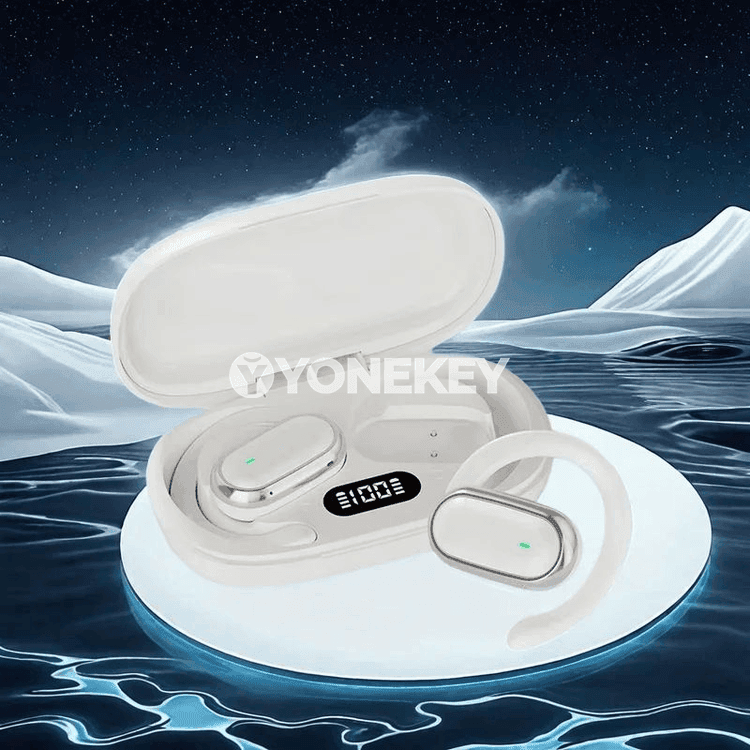 X96 TWS Bluetooth nauşnikler, LED displeýli, ses azaltma