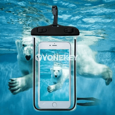 Suw geçirmeýän telefon haltasy, ýüzmek üçin uniwersal gorag