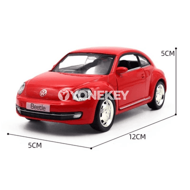 Volkswagen New Beetle 1:36 metal model awtoulag oýunjak