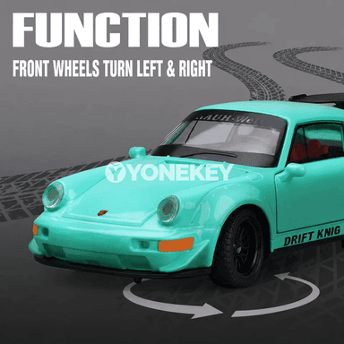 Porsche 964 1:32 metal model awtoulag, sesli we yşykly