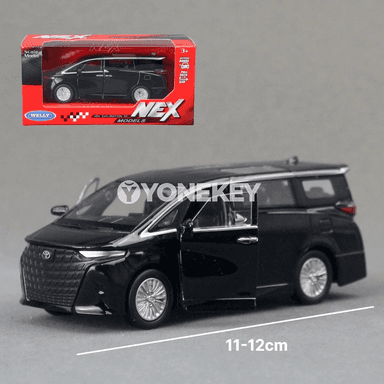 Toyota Alphard 1:36 metal awtoulag modeli, çekmeli, kolleksiýa üçin
