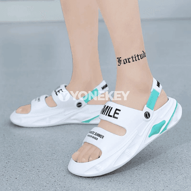 Erkekler üçin EVA bag şypbyklary we amatly giňkölipli sandal