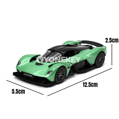 KiNSMART Aston Martin Valkyrie 1:36 metal model awtoulag
