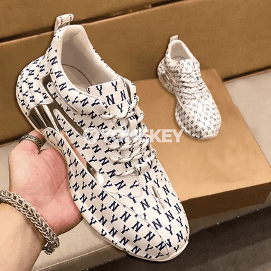 Erkekler üçin moda ýazgyly rahat sport aýakgaplar