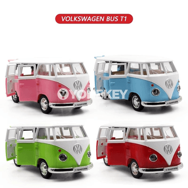Volkswagen T1 Samba Bus 1:36 metal model awtoulag oýnawaç