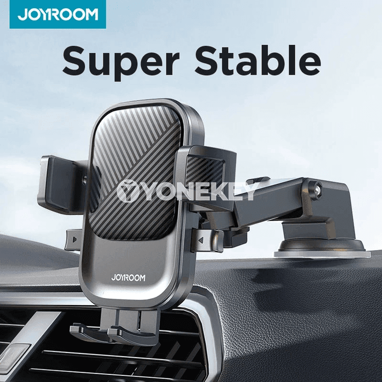 Joyroom awtoulag üçin telefon saklaýjy, vakuumly, güýçli tutuşly