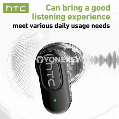 HTC NE51 AI terjimeçi simsiz Bluetooth nauşnikler, ses peseldiji