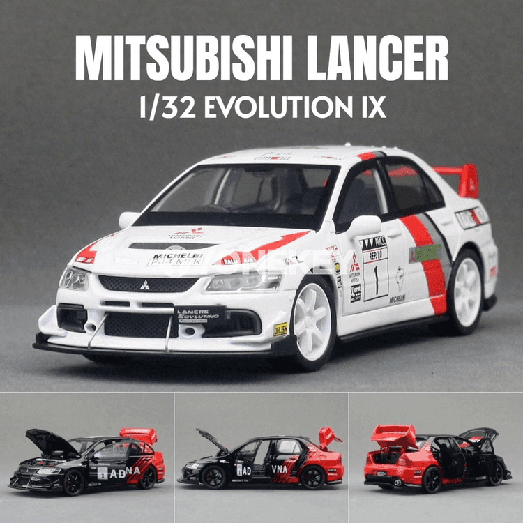 Mitsubishi Lancer EVO Final Edition 1:32 metal model awtoulag