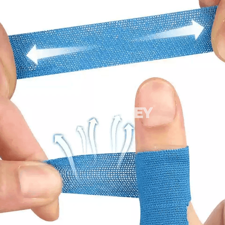 Barmak we aýak barmagy üçin ýelmeşýän sport lenti, 10 sany
