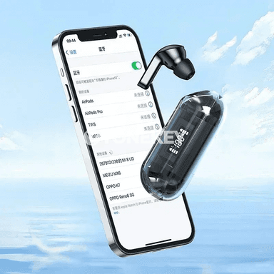 Bluetooth 5.3 simsiz TWS nauşnik, TM20, mikrofonly, su geçirmeýän