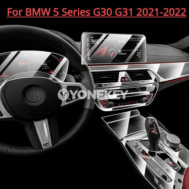BMW 5 Series G30/G31 2021-2022 üçin ekran gorag plenka TPU