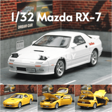 1:32 Mazda RX-7 metal model awtoulag, sesli we ýagtylykly