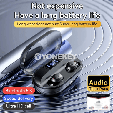 Bluetooth oýun nauşnigi, mikrofonly TWS simsiz kulaklyk