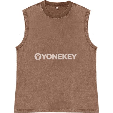 Erkekler üçin ýeňil ýeňsiz pamyk futbolka, retro stil