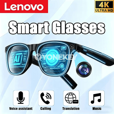 Lenovo AI akylly äýnekler, Bluetooth jaň, aýdym we terjime funksiýaly