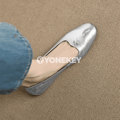 Zenanlar üçin ýumşak taganly slip-on tekiz aýakgaplar