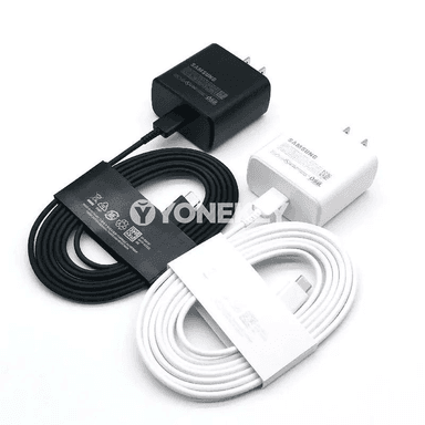 Samsung 45W çalt zarýad beriji adapter, US plug, Type-C kabelli