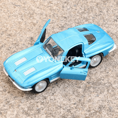 Chevrolet Corvette Stingray 1963 1:36 metal model awtoulag