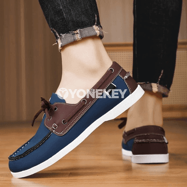 Erkekler üçin ýokary hilli casual loafers, ýelimsiz, amatly köwüş