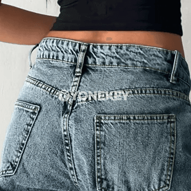 Zenanlar üçin baggy jeans: giň kesim, pes bel, gündelik stil