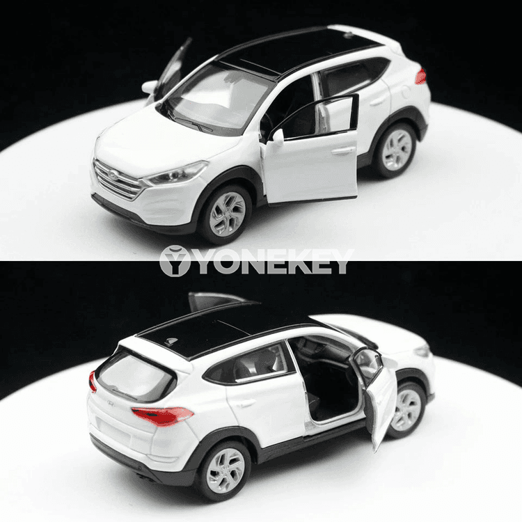 Hyundai Tucson 1:36 metal model awtoulag, çekilip oýnalýan