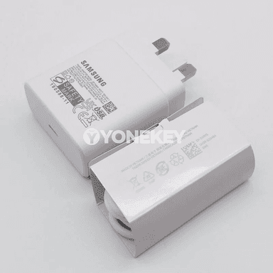 Samsung Galaxy üçin 45W UK adapter, Type-C kabel bilen