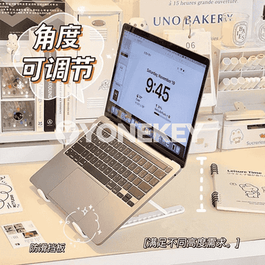 Notebook üçin goýulýan stol esbap 