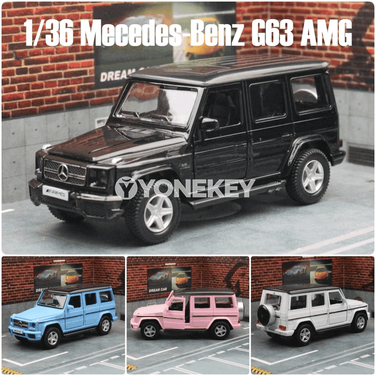 Mercedes-Benz G63 1:36 metal model awtoulag oýnawaç