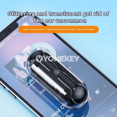 Bluetooth 5.3 simsiz TWS nauşnik, TM20, mikrofonly, su geçirmeýän