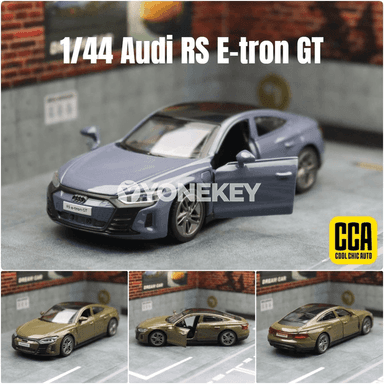 Audi RS E-tron GT metal oýunjak awtoulag, 1:43, çagalar üçin