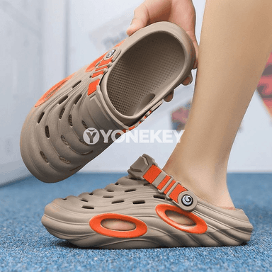 Erkekler üçin tomus plaž şypbyklary, EVA ýeňil sandal