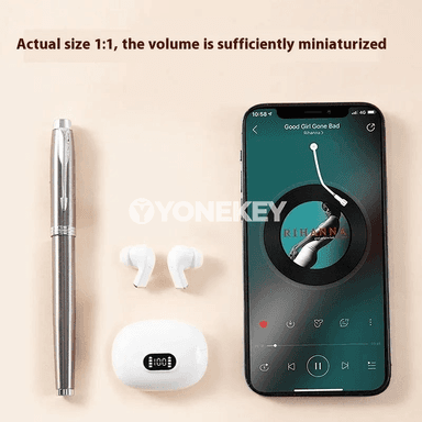 Pro 9S TWS Bluetooth gulaklyklar, LED displeýli, mikrofonly
