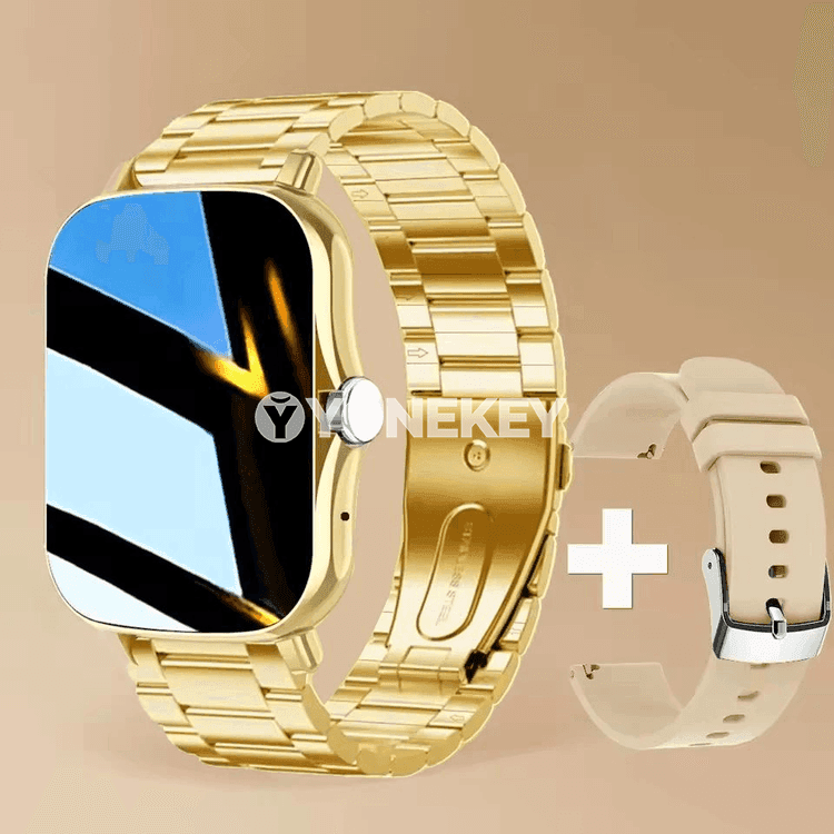 Suw geçirmeýän sport akylly sagat, fitnes yzarlamasy we Bluetooth jaňly