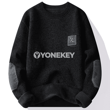 Erkekler üçin ýyly trikotaž switer, gyş üçin ýumşak fleece