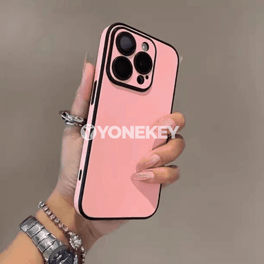 iPhone 11-16 Pro Max üçin matte kämil goragly silikon gapak