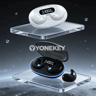 X55 gizlin TWS simsiz nauşnikler, Bluetooth 5.3, suw geçirmeýän
