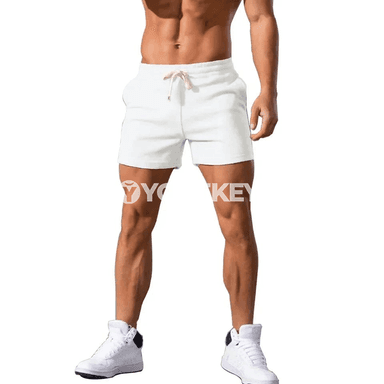 Erkekler üçin ýeňil sport şortikleri, ylgaw we fitnes üçin