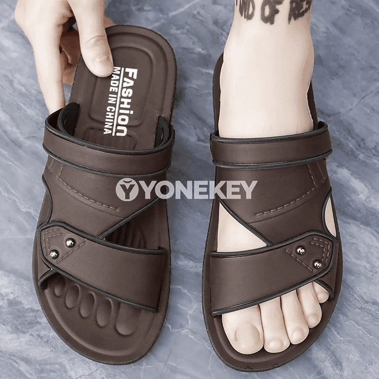 Erkekler üçin tomus sandal we şypbyk, rahat plýaž aýakgaby