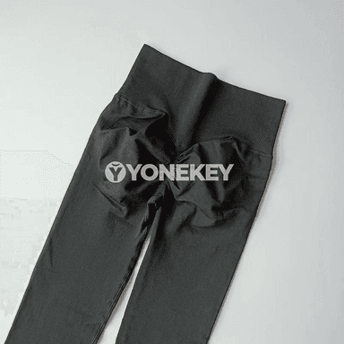 Zenanlar üçin ýokary belli dikinsiz sport leggins – göteriji, rahat