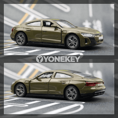 Audi RS E-tron GT metal oýunjak awtoulag, 1:43, çagalar üçin