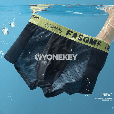 Erkekler üçin ýumşak we dem alýan boxer içki geýim, 6XL çenli