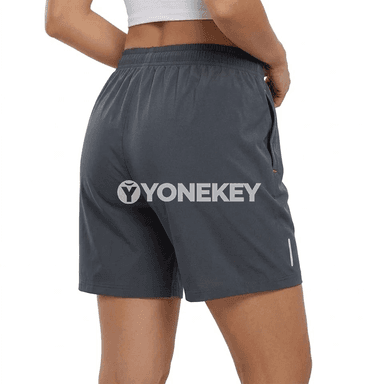 Zenanlar üçin ýeňil sport şortikleri, çalt guradýan, jübili
