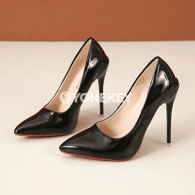 Zenanlar üçin inçe ökjeli etnik pumps — ofis üçin ýokary ökjeliler