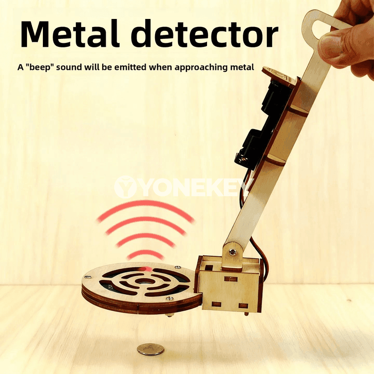 Çagalar üçin DIY metal detektor ýygnama öwrediji toplum