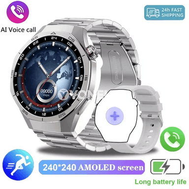 GPS, NFC we ýürek urşuny ölçän akylly sagat HW12
