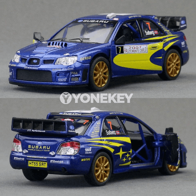 KiNSMART Subaru Impreza WRC 1:36 metal model awtoulagy
