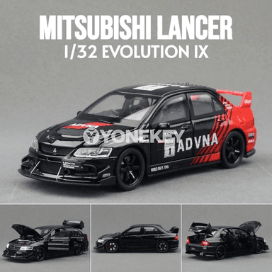 Mitsubishi Lancer EVO Final Edition 1:32 metal model awtoulag