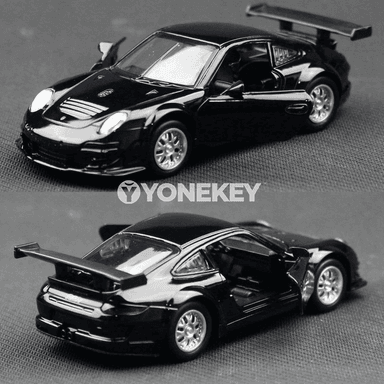 Porsche 911 GT3 RSR 1:39 metal maşyn modeli, kolleksiýa üçin